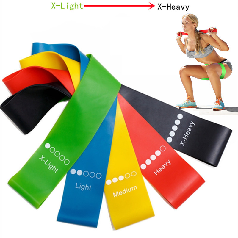 Yoga Fitness Resistance Band - Pita Latihan Elastis Tipe Umum dengan
