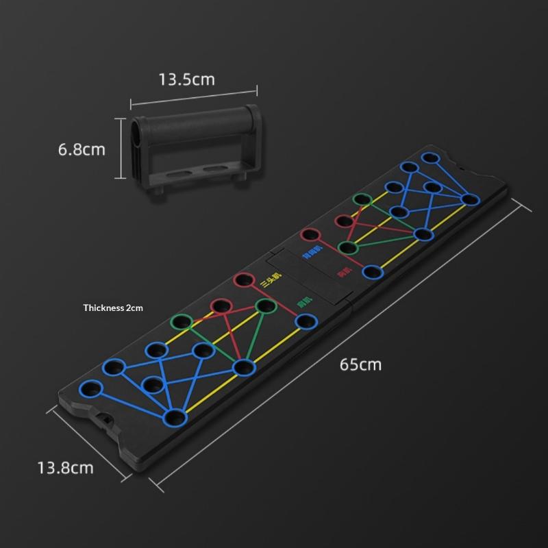 Push Up Board - Alat Push Up 24 Lubang untuk
