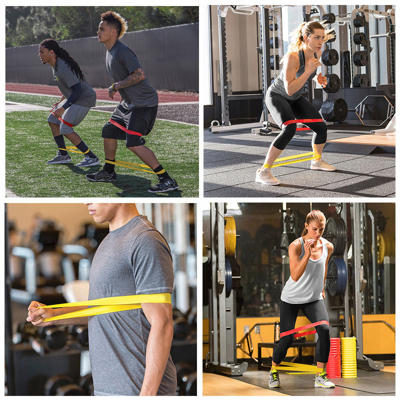 Pita Latihan Elastis Tipe Umum - Yoga Fitness Resistance Band ulasan dan harga