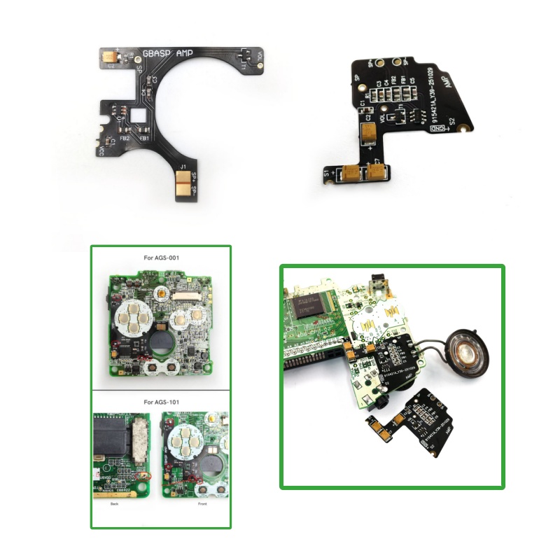 Amplifier untuk GBA SP/GBA AGS - Push Up Board ulasan dan harga