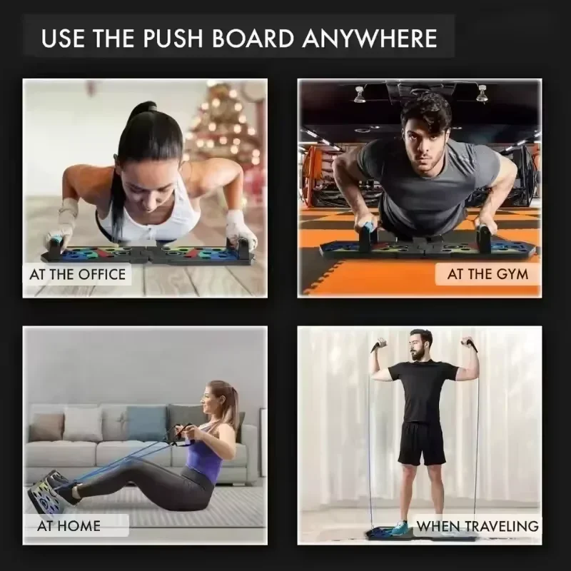 Set Papan Latihan Push-up Port - Push Up Board ulasan dan harga