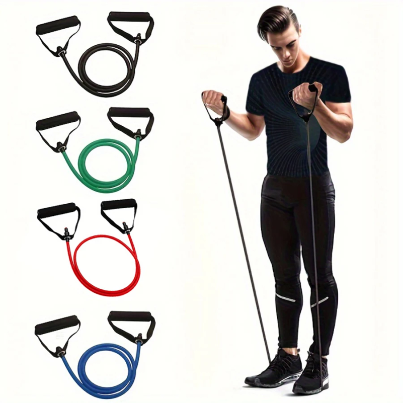 1 buah Tali Resistensi 4 Tingk - Yoga Fitness Resistance Band ulasan dan harga