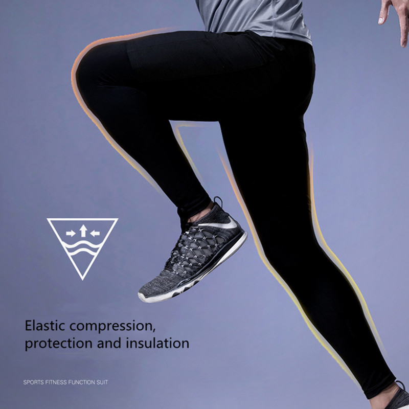Setelan Olahraga Kompresi Pria - Yoga Fitness Training ulasan dan harga