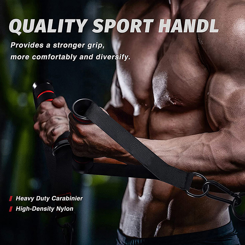 Pegangan Mesin Kabel Heavy Dut - Yoga Fitness Resistance Band ulasan dan harga