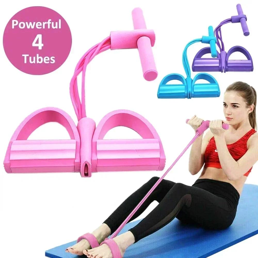 Pita Elastis Resistensi Tingka - Yoga Fitness Resistance Band ulasan dan harga